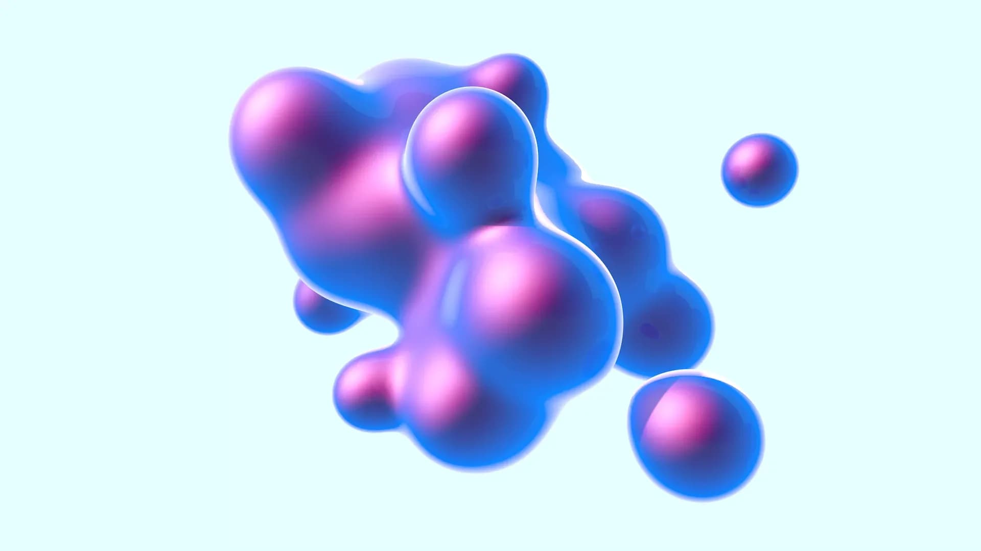 3D Abstract Morph Object Animation — работа 1