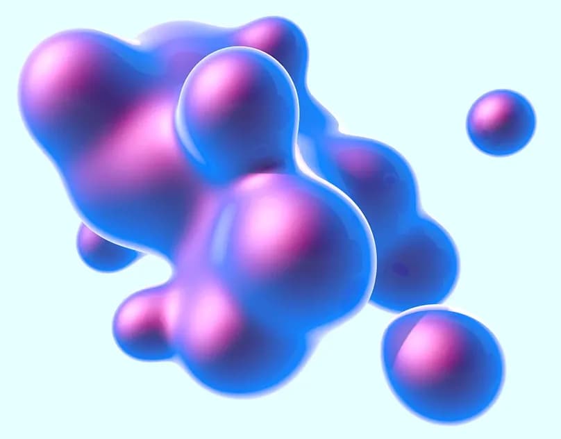 3D Abstract Morph Object Animation